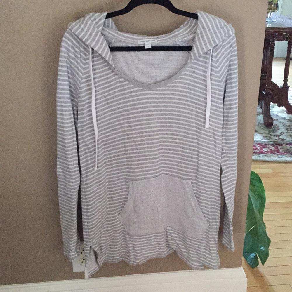 Striped hoodie
